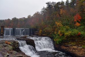 Alabama's DeSoto Falls in autumn