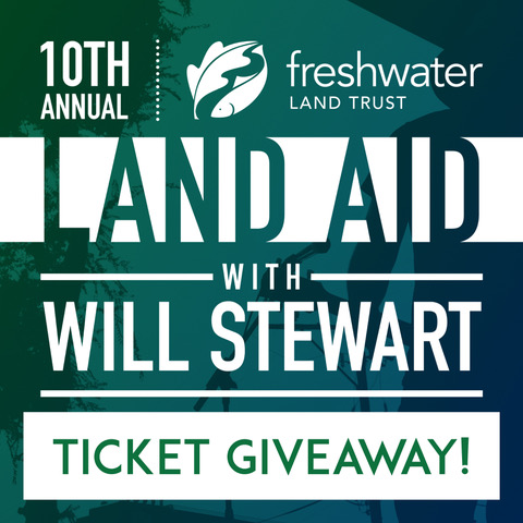 Land Aid Ticket Giveaway Graphic