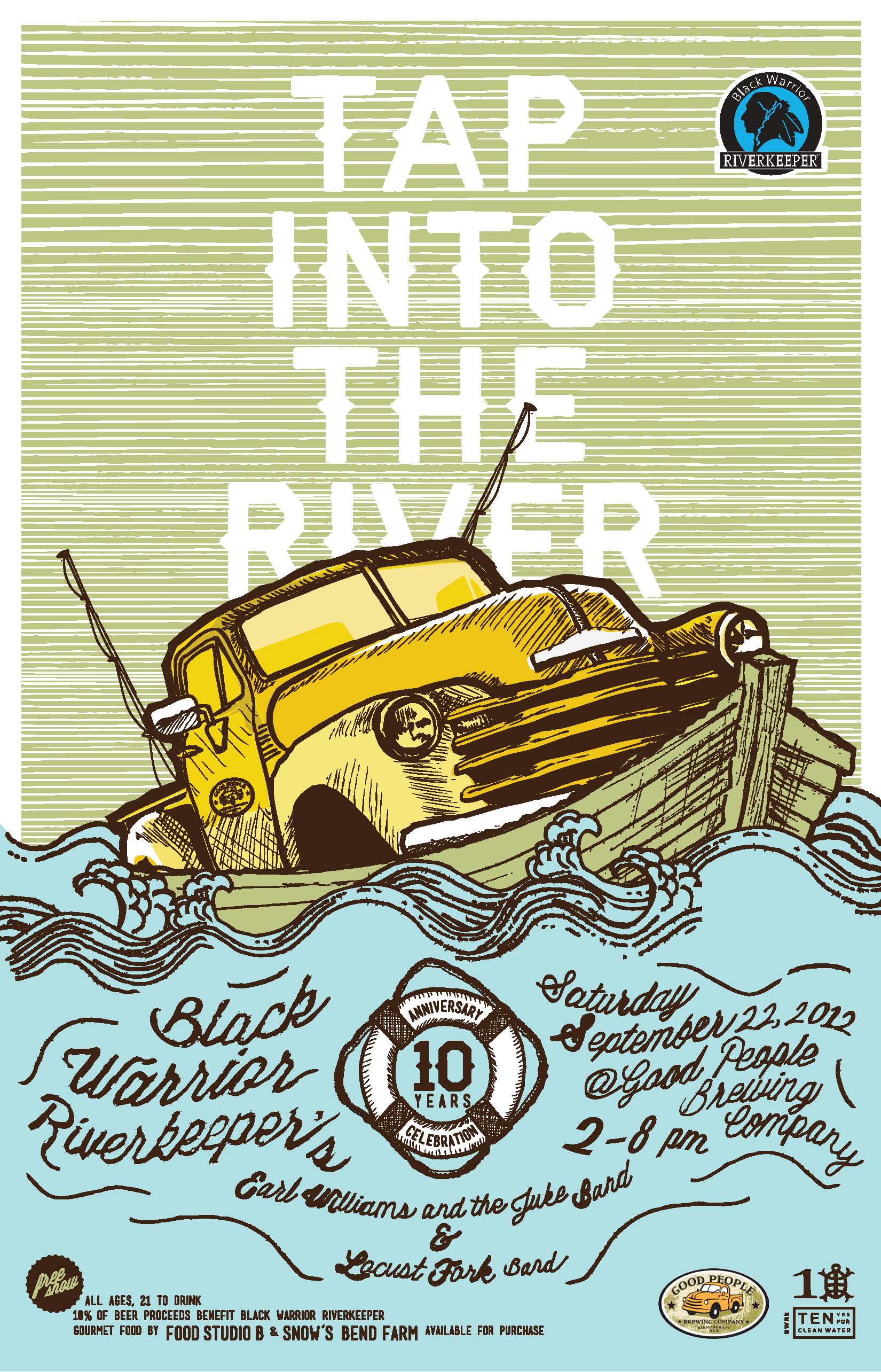 Tap Into The River Poster