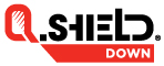 Q. Shield Down Technology Logo